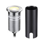 6660/1GL3 NATURE ODL26 729 черный/металл Встраиваемый грунтовый светильник IP67 LED 3W 3000K 12V/24V INGRO (нужен драйвер 357781/357782)