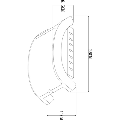 Настенный светильник Arte Lamp ARCHIMEDE A6462AP-1CK, 1хE14