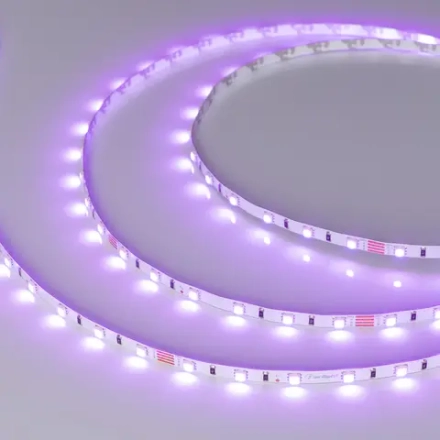 Лента RT-G60-5mm 24V RGB (6.6 W/m, IP20, 3838, 5m) (Arlight, узкая)