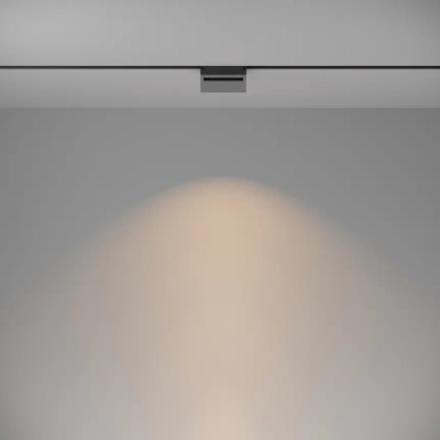 Трековый светильник Базис / Basis Gravity 3000K 10Вт 120°, TR075-2-10W3K-B. TM Maytoni