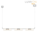 8258/6 SUSPENTIONI LN26 серебро/прозрачный, металл/стекло Подвес G9 6*20W 220V TORONTO