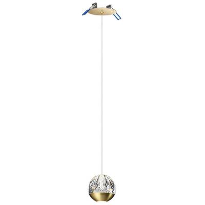 5101/5L L-VISION ODL25 под латунь/прозрачный/акрил Подвес "2 в 1" LED 5W 4000K 300Лм SONO