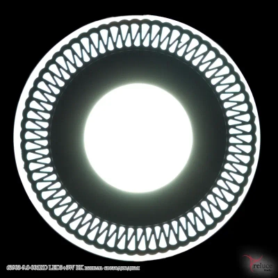 63903-9.0-001RD LED3+3W BK панель светодиодная Reluce, LED