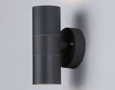 Светильник уличный настенный архитектурный ST3706/2 GR серый IP54 GU10/2 max 35W 160*60*95