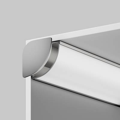 Комплект заглушек (для профиля 30×30) 2 шт., ALM-3030-EC 642073. TM Maytoni