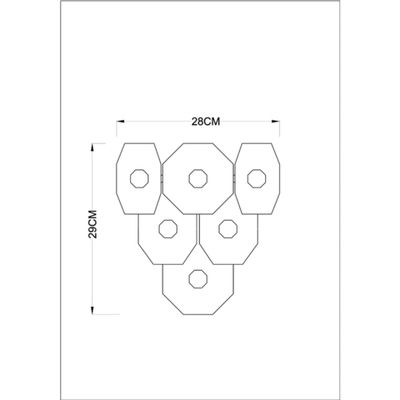 Настенный светильник Arte Lamp LAMBRUSCO A4069AP-2AB, 2хE14