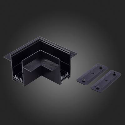 ST021.422.14 Угол-соединитель для встраиваемого  шинопровода Skyline 220 ST-Luce Черный