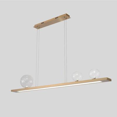 Светильник подвесной Crystal Lux AHORA SP1 L1200 BRASS 0053/204