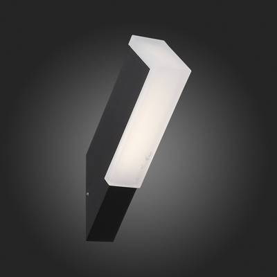 SL096.411.02 Светильник уличный настенный ST-Luce Черный/Белый LED 1*6W 4000K