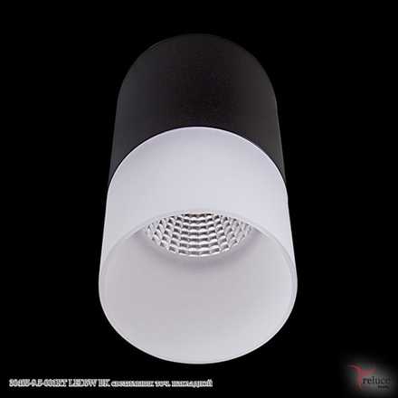30405-9.5-001RT LED5W BK светильник точ. накладной