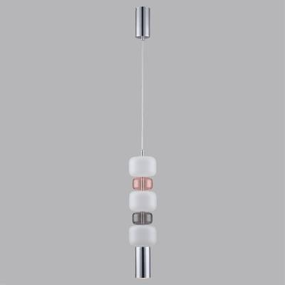6505/1A SUSPENTIONI LN23 194 хром, красный, белый Подвес GU10 50W 220V VERONA