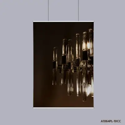 Люстра на штанге ARTE LAMP MATILDA A1064PL-10CC, 10хE14