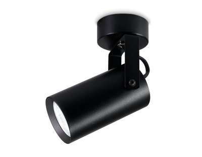 Накладной поворотный спот TA1303 BK черный GU10 max 12W 100*55*165