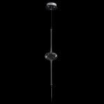 Светильник подвесной Crystal Lux GLASS SP3W LED CHROME 3850/203