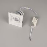 Светильник MS-VORTEX-BUILT-S117x117-20W Day4000 (WH-WH, 20 deg, 230V) (Arlight, IP20 Металл, 5 лет)