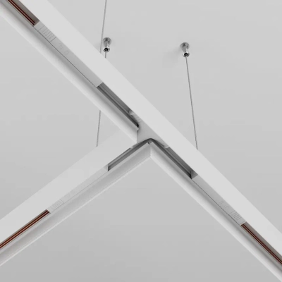 Коннектор питания Т-образный Exility белый, TRA034CWT-42W. TM Maytoni