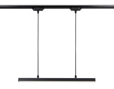 Светильник светодиодный трековый GL6785 BK черный LED 24W 3000K 600*22*1025
