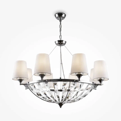 Подвесной светильник Пантеон / Pantheon E14х8, H021PL-08CH. TM Maytoni