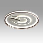 7787/85L PIKO LED SN 607 Светильник металл/белый/бронза LED 85Вт 3000-6500K D495 IP20 пульт ДУ GEMINI