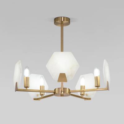 Умный потолочный светильник 60158/5 латунь