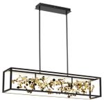 5065/65L L-VISION ODL24 393 черный/золото/металл/металл Люстра LED 1*65W 4000K BILD