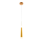 SLE200103-01 Светильник подвесной Золотистый/Золотистый, Белый LED 1*7W 3000K