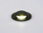 Светильник светодиодный уличный в грунт ST6525 BK черный IP67 LED 4200K 1W D60*93