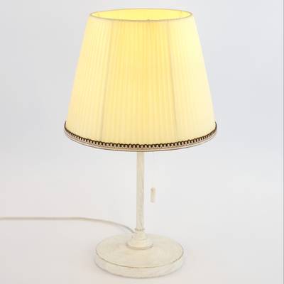 Citilux Линц CL402723 Настольная лампа патина с кремовым абажуром
