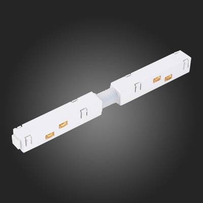 ST006.539.00 Коннектор питания прямой для магнитного шинопровода  ST-Luce белый