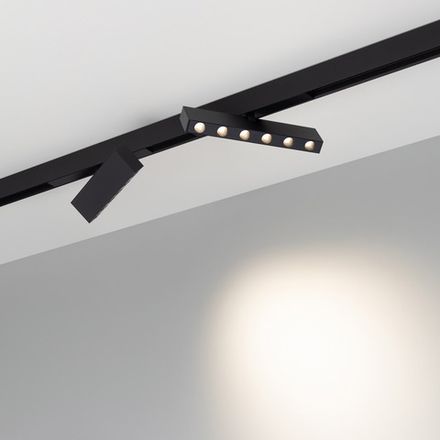 Светильник MAG-DOTS-FOLD-25-S200-6W Day4000 (BK, 30 deg, 24V) (Arlight, IP20 Металл, 5 лет)