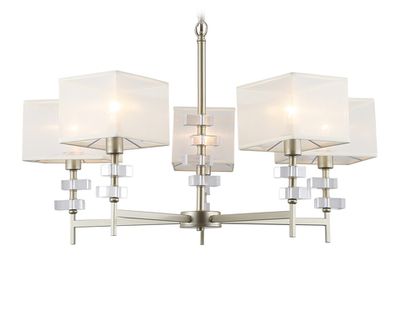 Светильник подвесной LH71331/5 CGD золото E14/5 max 40W D700*850