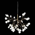 SL411.203.45 Люстра подвесная ST-Luce Золотистый/Прозрачный G4 45*1,5W