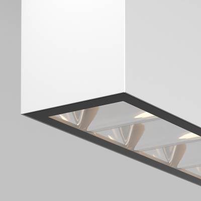 Уличный трековый светильник Points Elasity IP 3000K 20Вт 38° белый O-TR01-3-S-20WW3K. TM Maytoni