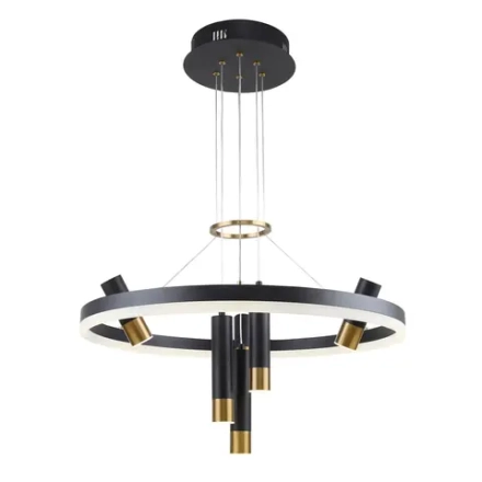 Подвесная люстра Daur 3097-7P, LED*35W + 6*LED*3W, 3640LM, 4000K. ТМ F-Promo