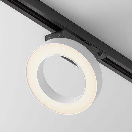 Трековый светильник Rim Unity 3000K 12Вт 110°, TR044-1-12W3K-W. TM Maytoni