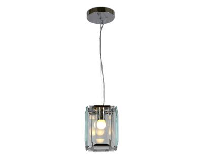 Подвесной светильник TR5107 CH/CL хром/прозрачный E27/1 max 40W 150*150*1200