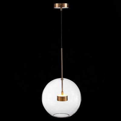 SL1133.223.01 Светильник подвесной ST-Luce Латунь/Прозрачный LED 1*14W 3000K