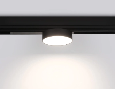 Светильник светодиодный диммируемый для шинопровода Magnetic 220V GL1381 BK черный IP20 15W 3000K-6400K 120° D115/232*115*77 (Без ПДУ)