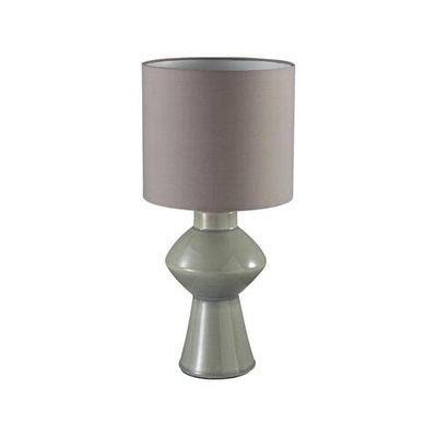8129/1T MODERNI LN26 480 серый, керамика/текстиль Настольная лампа E27 1*60W 220V SEGI