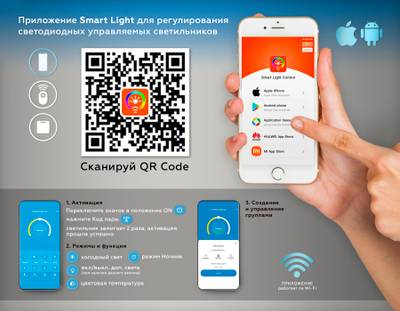 Потолочный светодиодный светильник с пультом FA587/5 WH белый 113W 590*590*120 (ПДУ РАДИО 2.4G)