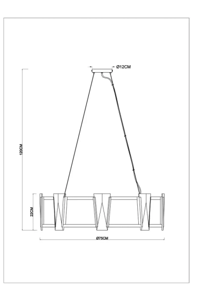 Подвесная люстра ARTE LAMP GRATO A4079LM-8CC, 8хE14