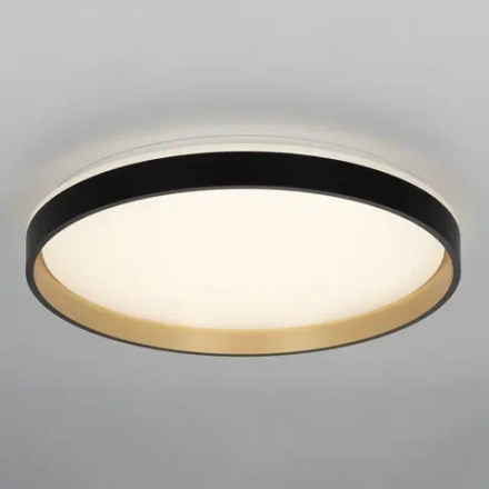 Citilux ENZO CL753511G LED RGB Светильник с пультом Черный + Золото