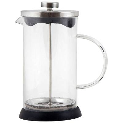 Чайник/кофейник (кофе-пресс) NERO 350 мл из боросиликатного стекла, цвет - черный