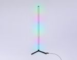 Светильник светодиодный напольный RGB с пультом FL8022 BK черный LED 15W RGB D32*1250 (ПДУ РАДИО 2.4G)