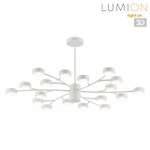 8265/18 COMFI LN26 233 металл, белый Люстра GX53 LED 18*7W 220V TORINA