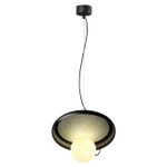 370975 OVER NT24 000 черный Светильник подвесной, длина провода 2м IP20 G9 7W 220V FELTO