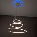 Citilux Неон Смарт CL731A330E RGB Умная подвесная люстра Белая