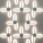 Lever белый уличный светодиодный светильник с поворотным механизмом 1665 TECHNO LED
