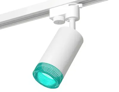 Комплект трекового светильника XT6322083 SWH/BL белый песок/голубой MR16 GU5.3 (A2520, C6322, N6153)