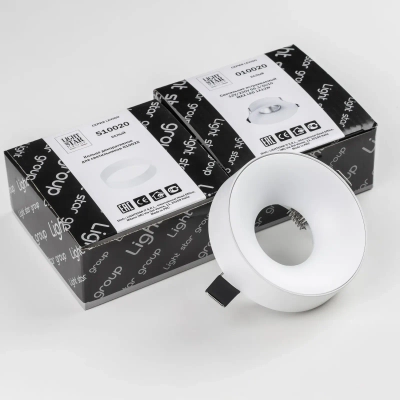 L01002020 Светильник LEVIGO MR16/HP16 БЕЛЫЙ МАТОВЫЙ (010020+510020)
